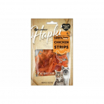 Flamingo Complementary feed for cats SNACKS STRIPS HAPKI CHICKEN 85g | 5400274943075