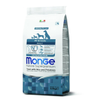 Monge Dog All Breeds Adult Monoprotein Trout with Rice and Potatoes 2.5 kg | 8009470011334
