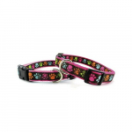 Dog collar 2,5 x 40-55 cm pink | 8011391090459