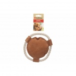 Toy Swa with rope Brown 18x18x3,5 cm | 5400585281422