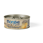Monge Cat Natural Tuna and Chicken Breast with Corn 80 g | 8009470007238