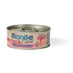 Monge Cat Natural Tuna and Chicken with Shrimps 80 g | 8009470007252