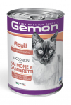 Gemon Cat Adult Chunkies with Salmon and Shrimps 415 g | 8009470300735
