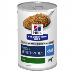 Hills Prescription Diet Dog D/D Food Sensitivities pardiliha 370 g konserveeritud koeratoit | 052742058719