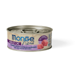 Monge Cat Natural Tuna and Chicken Breast with Beef 80 g | 8009470007276