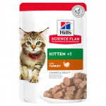 Hills Science Plan Cat Kitten <1 with turkey 12 x 85g | 052742211411
