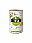 Brit Fresh Duck&Millet 400g | 8595602533909
