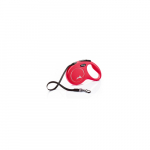 Flexi New Classic S (tape) 5 m, red - dog leash | 4000498023204