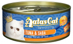 Aatas Cat Tantalizing Tuna&Saba 80g - konservi kaķiem | 8380  | 8885003130006