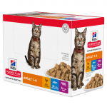 Hills Science Plan Cat Adult 1-6 with Chicken, Ocean fish, Beef 12x85g | 052742211800