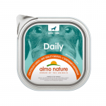 Almo Nature Daily Dog teļ&scaron; ar burkāniem 300 g - konservi suņiem | 11988  | 8001154124828