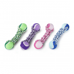 Dog toy cotton play rope with two tennis balls  34,5 cm | 4047059416587