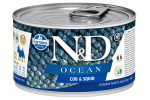 Farmina N&D Dog Ocean Mini Adult Cod & Squid 140 g | 8606014102239