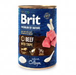 Brit Premium by Nature wet Beef with Tripes 400 g | 8595602561827
