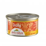 Almo Nature Daily Cat gaisīga pastēte ar vistu 85 g - konservi kaķiem |   | 8001154125023