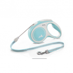 Flexi New Comfort M (cord) 8 m, light blue - dog leash | 4000498043110
