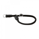Hunter elk leather collar Round&Soft 55/10 black | 4016739415592