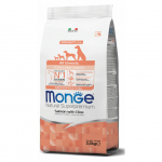 Monge Dog All Breeds Puppy and Junior Monoprotein Salmon with Rice 2.5 kg | 8009470011204
