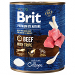 Brit Premium by Nature Beef with Tripes 800g | 8595602561834