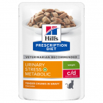 Hills Prescription Diet Cat C/D Urinary Multicare Stress Metabolic with Chicken 12x85 g | 052742038537