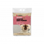 Flamingo Cat litter Bentonite with baby powder Fine grains Clumping 12 kg | 5400585226300
