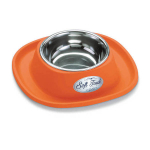 SOFT TOUCH SOFT BOWL-HOLDER WITH STAINLESS STEEL BOWL INSIDE 28 X 28 X 5,5 CM 340 G 0,6 L | 8016040200531