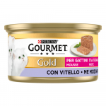 Purina Gourmet Gold Kitten Mousse Veal 85 g | 8445291514522