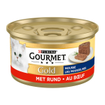 Purina Gourmet Gold Mousse Beef 85 g | 7613033776281