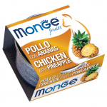 Monge Cat Fruits Adult Chicken Flakes with Pineapple 80 g | 8009470013338