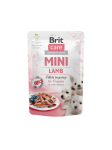 Brit Care Mini wet Puppy Lamb fillets in gravy 85 g | 8595602560318