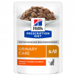 Hills Prescription Diet Cat S/D Urinary Care with Chicken 12 x 85 g | 052742053790