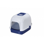 Closed cat toilet MEDIO 43x56x40 cm blue | 4047059130650
