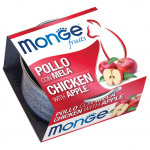 Monge Cat Fruits Adult Chicken Flakes with Apple 80 g | 8009470013345