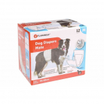Flamingo DIAPERS DIPY FOR MALE DOGS M 46-60CM 12PCS | 5400585177169