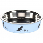 Flamingo FEEDING BOWL CAT KENA BLUE 11,5CM 180ML | 5415245104201