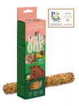 Little One "Green valley" Fully edible grain free stick for small mammals with fruit 180g | 4602533001002