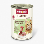 Animonda Carny Cat kana, kalkun, k&uuml;&uuml;lik 400 g | 4017721837422