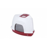 Closed cat corner toilet Medio 38x56x40 cm bordo | 4047059130797