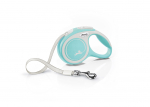 Flexi New Comfort XS (tape) 3 m, light blue - dog leash | 4000498043417