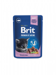 Brit Premium Cat Pouch White Fish Kitten 100 g | 8595602548637