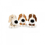 Stuffed dog toy LAZY 20cm, assorted | 8011391644232