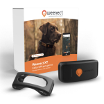 Weenect XT Black GPS j&auml;lgija suurtele koertele (ilma kaelarihmata) | 3760434200045