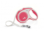 Flexi New Comfort M (tape) 5 m, red - dog leash | 4000498043622