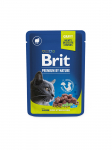 Brit Premium Cat Pouch Lamb for Sterilised 100 g | 8595602548446