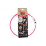 Flamingo COLLAR LED LEORA PINK 33-63,5CM 8MM | 5400585125481