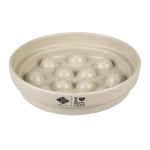 Slow feeder "dot" white 750ml - 20x20x4,5cm | 4047059482377
