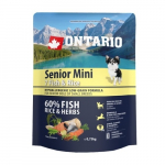 Ontario Dog Mini Senior Fish & Rice 750 g | 110103  | 8595091780303