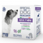 Special Dog Excellence Multipack Pouches Mini Adult with Lamb / Rabbit 12x100 g | 8009470017541