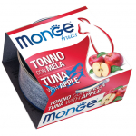 Monge Cat Fruits Adult Tuna Flakes with Apple 80 g | 8009470013284