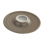 Soft and anti-dirt bowl-holder with plastic bowl inside Volcano SMALL d 36 cm | 8016040200609